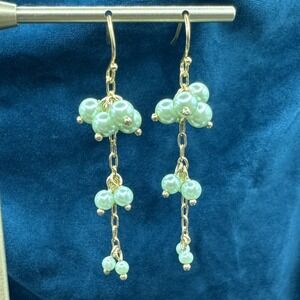 Francesca's dangling earrings- New on card
